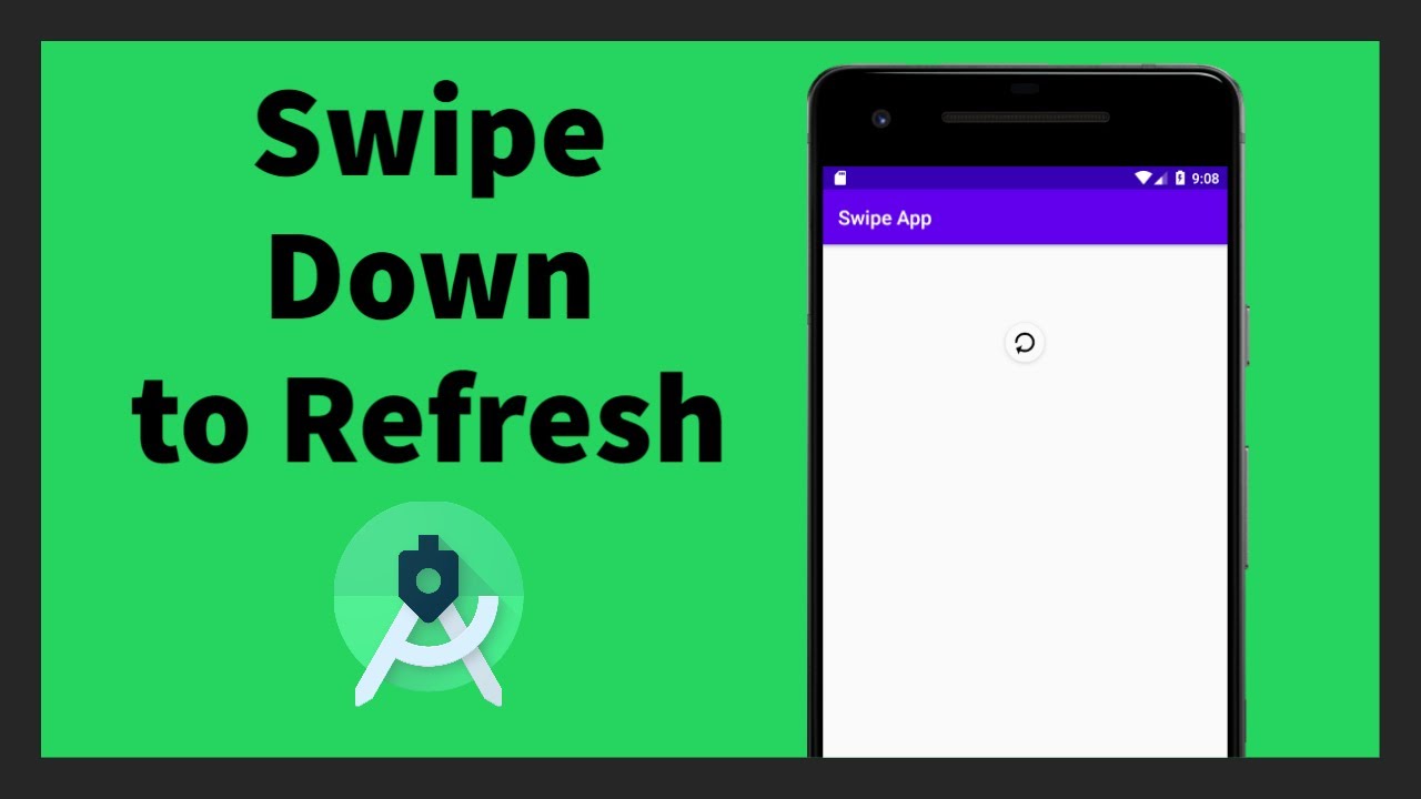 Swipe Down To Refresh | Android Studio
