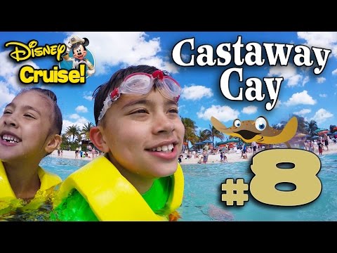 CASTAWAY CAY - PELICAN PLUNGE Water Slide!  4K Disney Cruise Adventure PART 8 Video