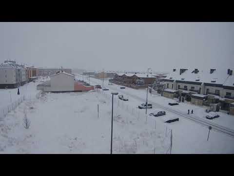 ⛄❄ Timelapse FILOMENA Nevada en Ávila 8-9 Enero de 2021 V50X AKASO⛄❄