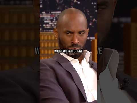 Kobe Bryant Answers Some Tough Questions🐍 #shorts