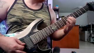 Video thumbnail for schecter Damien Elite 7 string thrash metal. by King Ricket