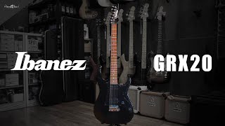 Video thumbnail for IBANEZ GRX20 BKN [] PREVIEW by Hurtrock Music