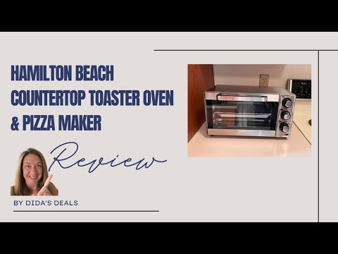 Avoid Dorm Kitchen Disasters with the Hamilton Beach Countertop Toaster Oven & Pizza Maker