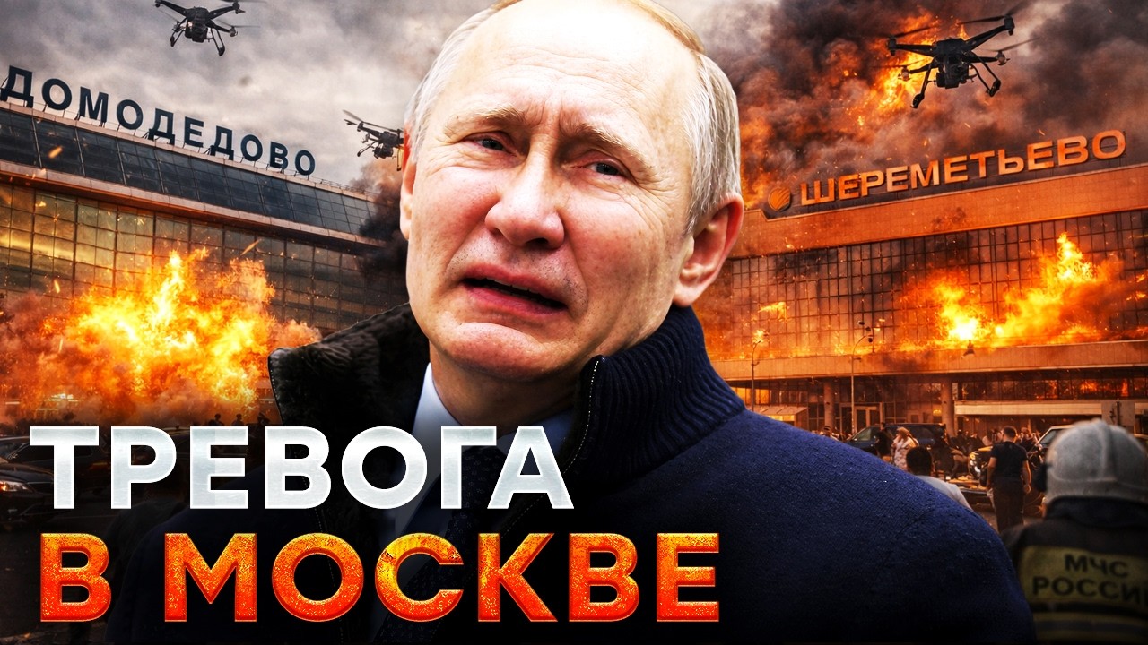 МОСКВА под АТАКОЙ СОТНИ ДРОНОВ! Путин СПРЯТАЛСЯ в БУНКЕР! Иран НАКИНУЛСЯ на У