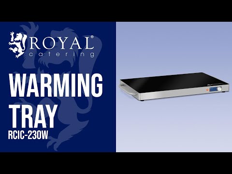 video - Warming Tray - 250 W - stainless steel - 62 x 35 cm