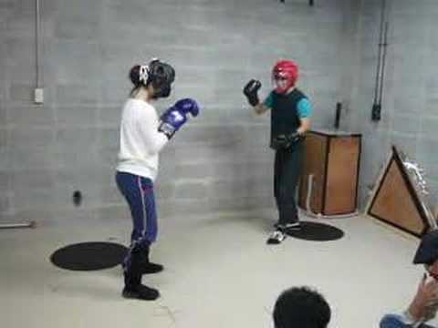 スパーリング（P武術部）