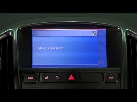 Opel Astra OPC. Modelo 2012. Órdenes vocales. Navi 900