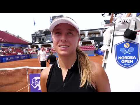 Intervju: Lisa Zaar - Nordea Open WTA 2023