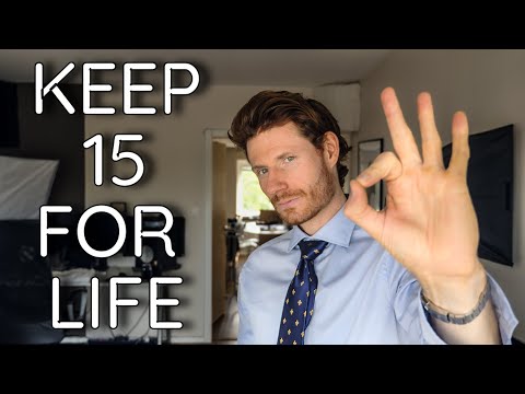 KEEP 15 FRAGRANCES FOR LIFE - THROW AWAY THE REST!