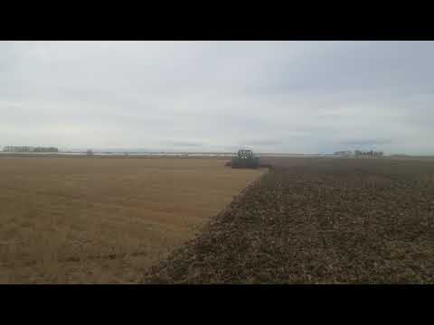 Fendt 1038 and Horsch | Tilling Field in December | Southern Alberta