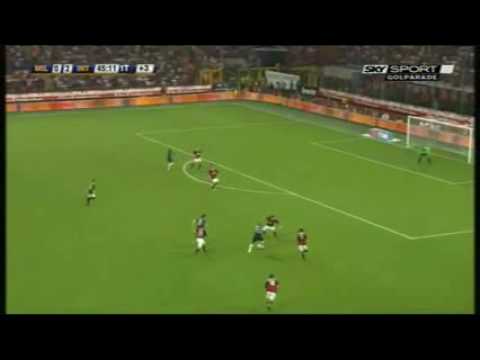 Milan-Inter 0-4 Highlights SkySport (29/08/2009 derby 2a giornata)