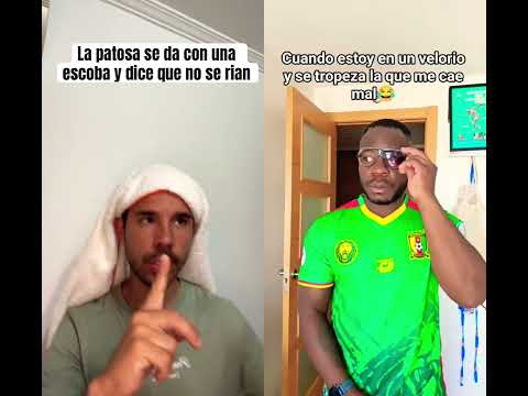 Cuando la patosa se tropieza