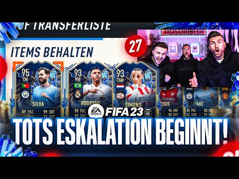 OMG 🥰 Ich habe 27x TOTS GEZOGEN 🔥 FIFA 23 Best Of Pack Opening mit Tisi