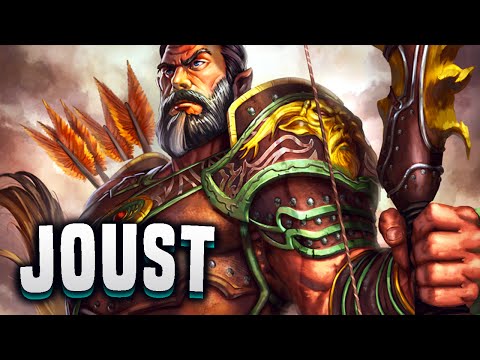Best Hunter!? / First Impressions (Chiron Damage Build) - Chiron Joust Gameplay SMITE