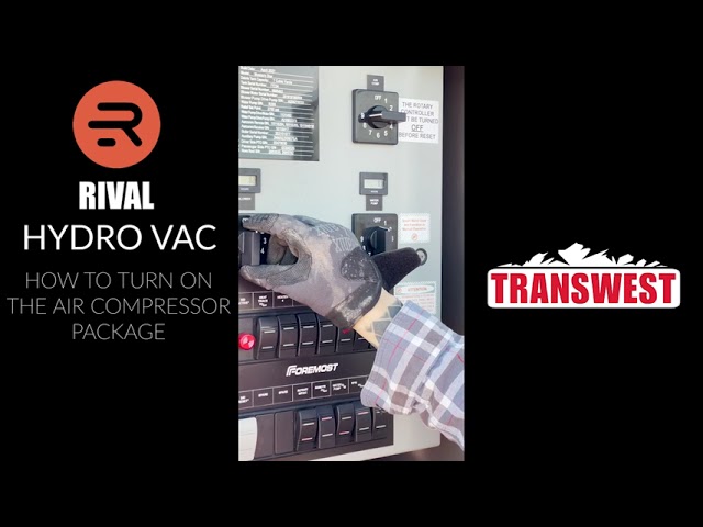 Preview image of Hydro Vac How to Turn on the Air Compressor youtube video