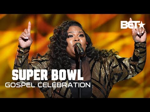 Tasha Cobbs Leonard Feels the Spirit During “This is A Move” | Super Bowl Gospel ‘19