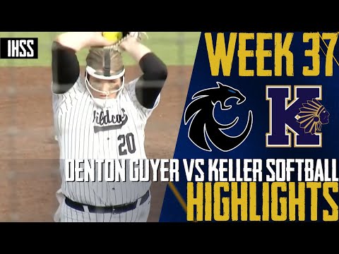 Denton Guyer defeats Keller 4-1 in regional semifinal softball game 1