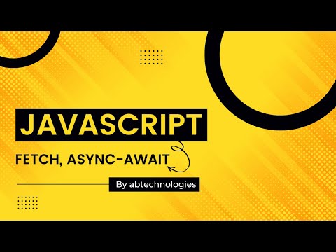 Javascript - Fetch, Async-Await - ITA
