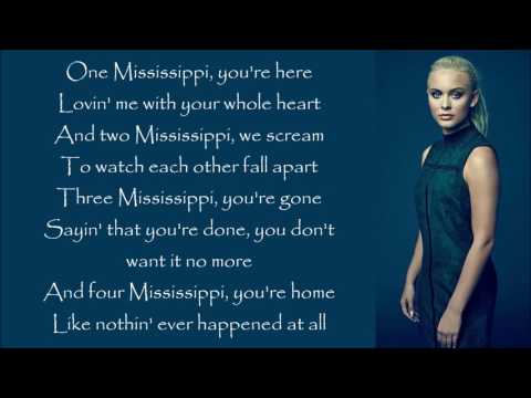 Zara Larsson ~ One Mississippi ~ Lyrics