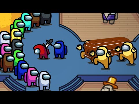 Among Us but Coffin Meme Compilation