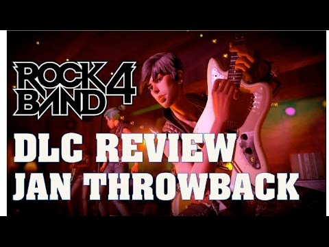 Rock Band 4 DLC Review:  January First Week Throwback!