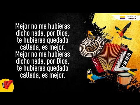 Es Mejor No Decirlo, Farid Ortiz, Video Letra - Sentir Vallenato
