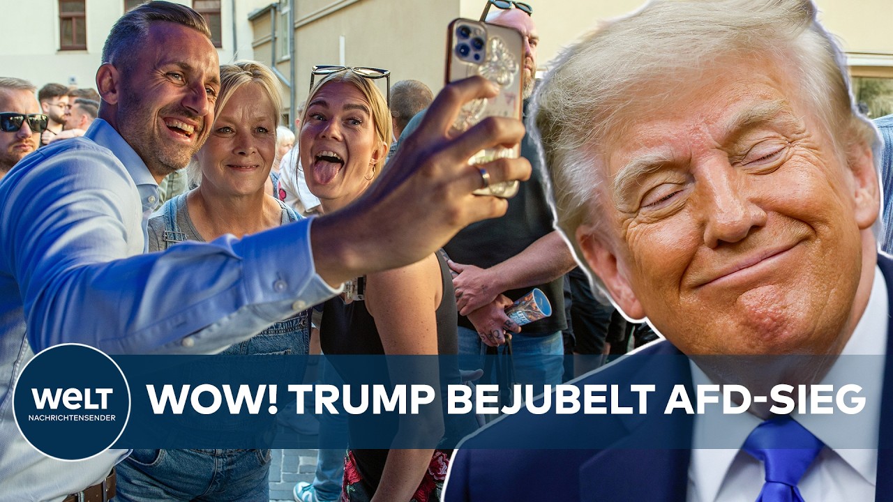 MAKE GERMANY GREAT AGAIN? Trump feiert AfD ‒ Knallharte Provokation gegen Merz