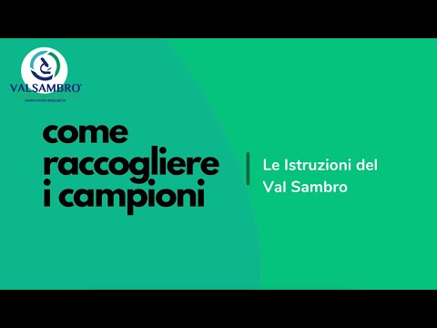 Raccolta campione fecale per test sangue occulto: Laboratorio Val Sambro