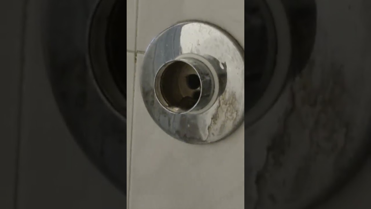 ATTIVARE SOTTOTITOLI. Smontare il miscelatore della doccia  (rubinetto mono comando).