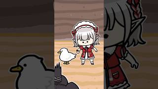 たまに倫理観を取り戻す花畑チャイカ【手描き切り抜き/える/シスタークレア/ドーラ/花畑チャイカ/名前のない組】