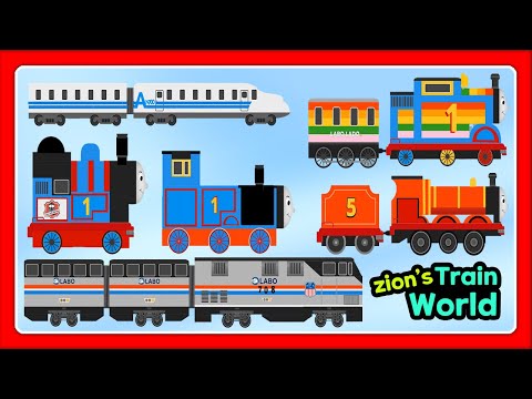 Labo Brick Train Compilation #27 Labo brick train