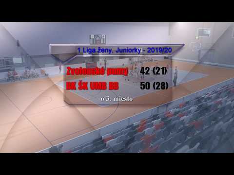 Zvolenské pumy - BK ŠK UMB Banská Bystrica 42:50 (21:28) - (1. časť)