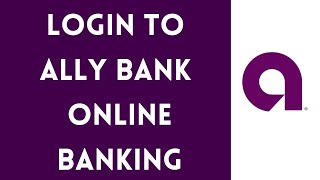 Ally Bank Online Banking Login | www.ally.com Login