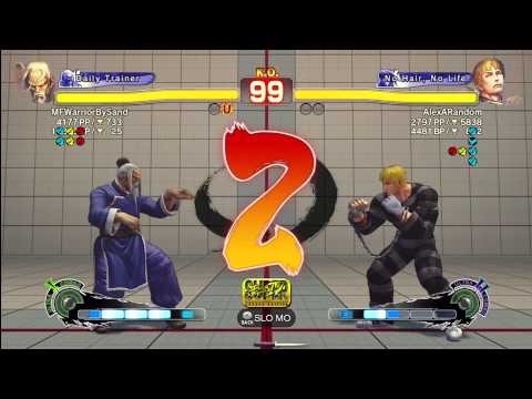 [Gen] MFWarriorBySand vs AlexaRandom [Cody] SSF4 Arcade Edition