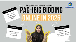 Step-by-Step Pag-IBIG Foreclosed Property Online Bidding Guide (2025) | Paano Mag Bid sa PAG IBIG! ✅