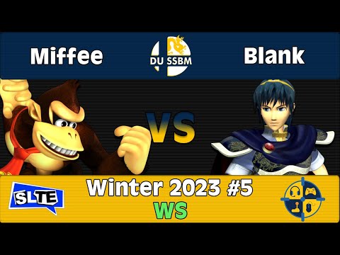 Drexel Melee Winter '23 #5: Miffee (DK) Vs. Blank (Marth) - WS