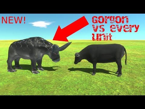 NEW! Gorgon vs every unit |Animal Revolt Battle Simulator
