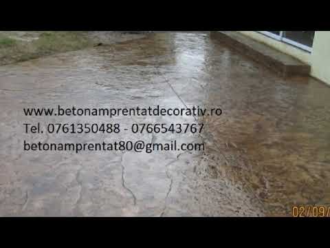 Beton Amprentat Sânmihai de Pădure - Mureș Tel.0761350488 -0766543767
