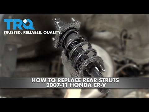How To Replace Rear Struts 2007-11 Honda CR-V