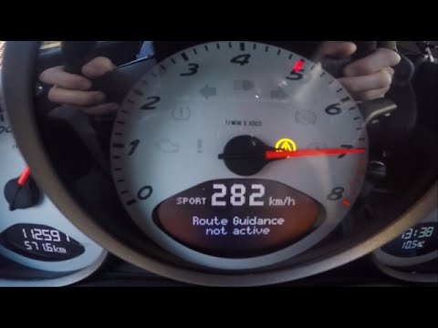 Porsche Cayman S 295 PS Top Speed