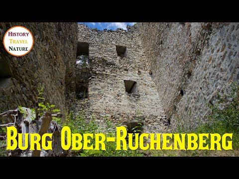 BURG OBER-RUCHENBERG im Graubünden | Geschichte, Mythen, Legenden | Burgen Schweiz | 4K