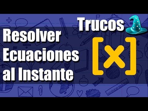Resolver Ecuaciones al Instante | Symbolab/GeoGebra : todo tipo de ecuaciones o sistemas |