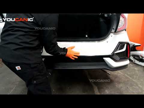 2016-2021 Honda Civic – Rear Bumper Replacement