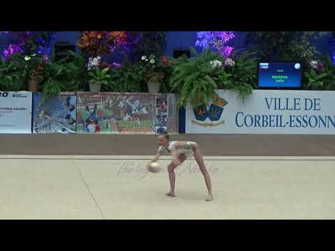 Sofia NIKEEVA (RUS) ball - 2020 Corbeil junior AA