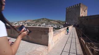 2019.10.02 西班牙 - Granada 格拉納達 La Alhambra 阿爾罕布拉宮的城牆