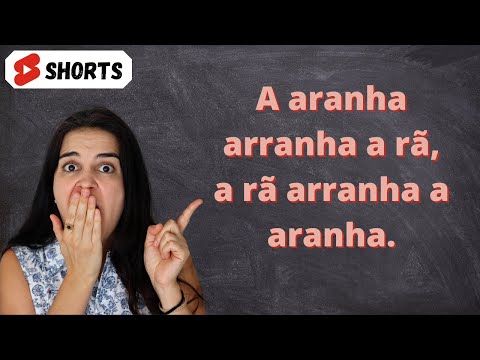 Portuguese Tongue Twisters | Trava Línguas Em Português - Part 3 #shorts