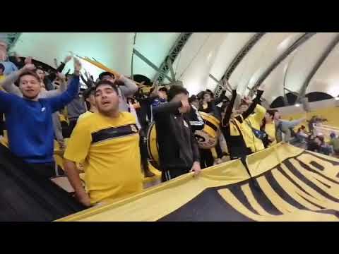 "La que se fua al descenso y siguio alentado" Barra: Ultra Kanaria &bull; Club: San Luis de Quillota