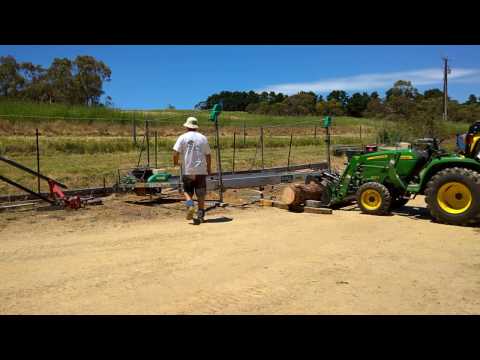 Lucas Mill tips and tricks - Part 3.1 - Loading logs into the mill.