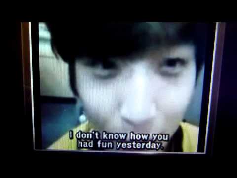 111224 Jinwoon's Starcall from the 2AM Christmas Concert (eng subs)