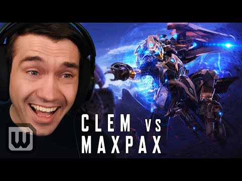 MaxPax & Clem DESTROY EACH OTHER | SC2 ESL Cup Finals
